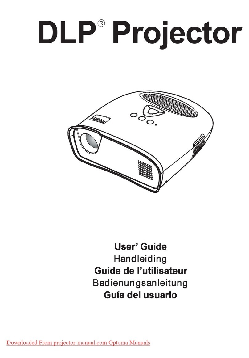 Optoma GT100 Handleiding