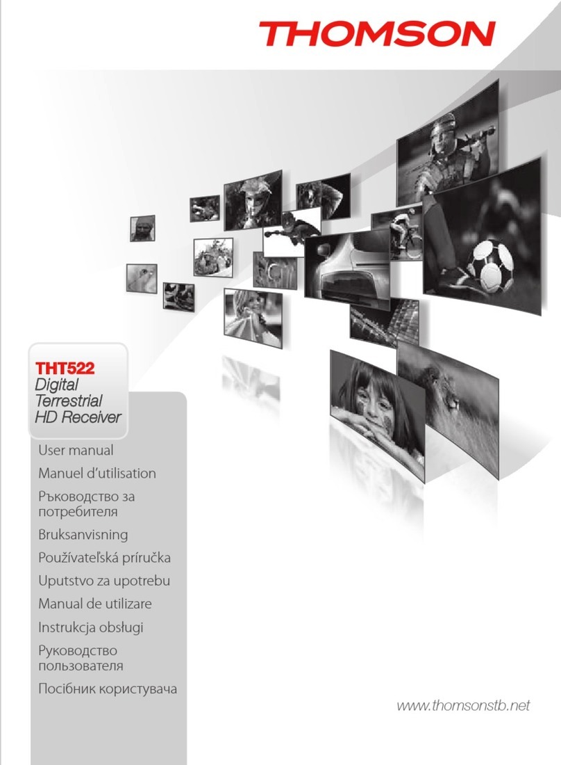 THOMSON THT522 User manual