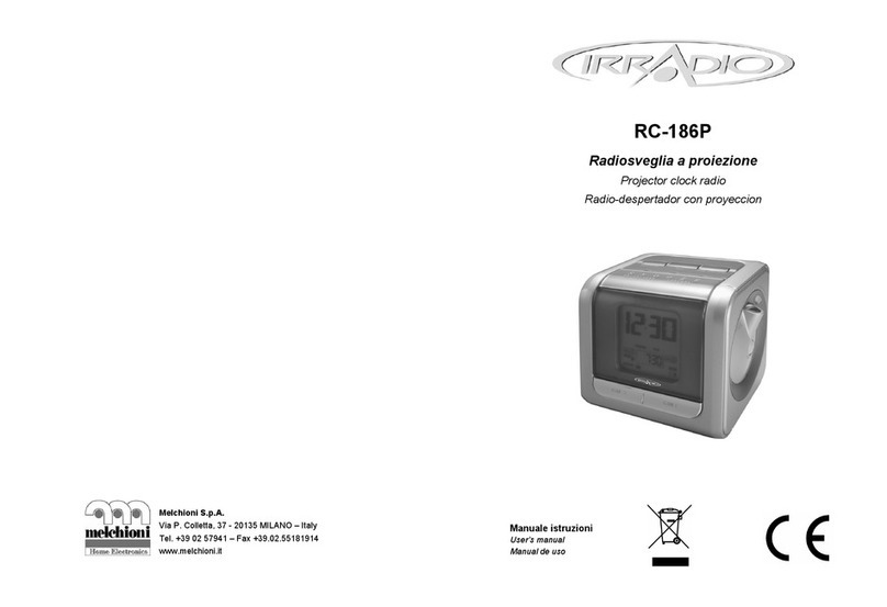 Irradio RC-186P User manual
