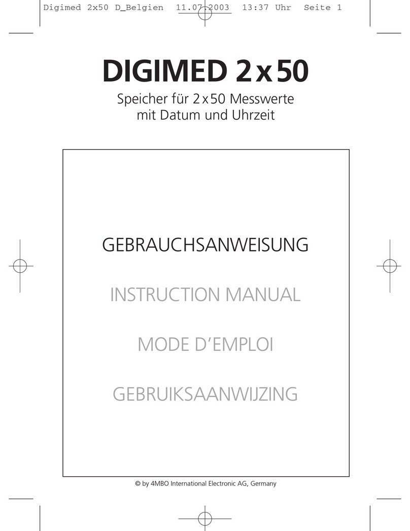 GSL DIGIMED 2 x 50 instruction manual