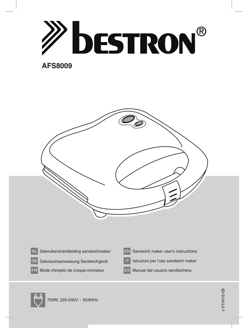 Bestron AFS8009 User manual Bestron AFS8009 User manual