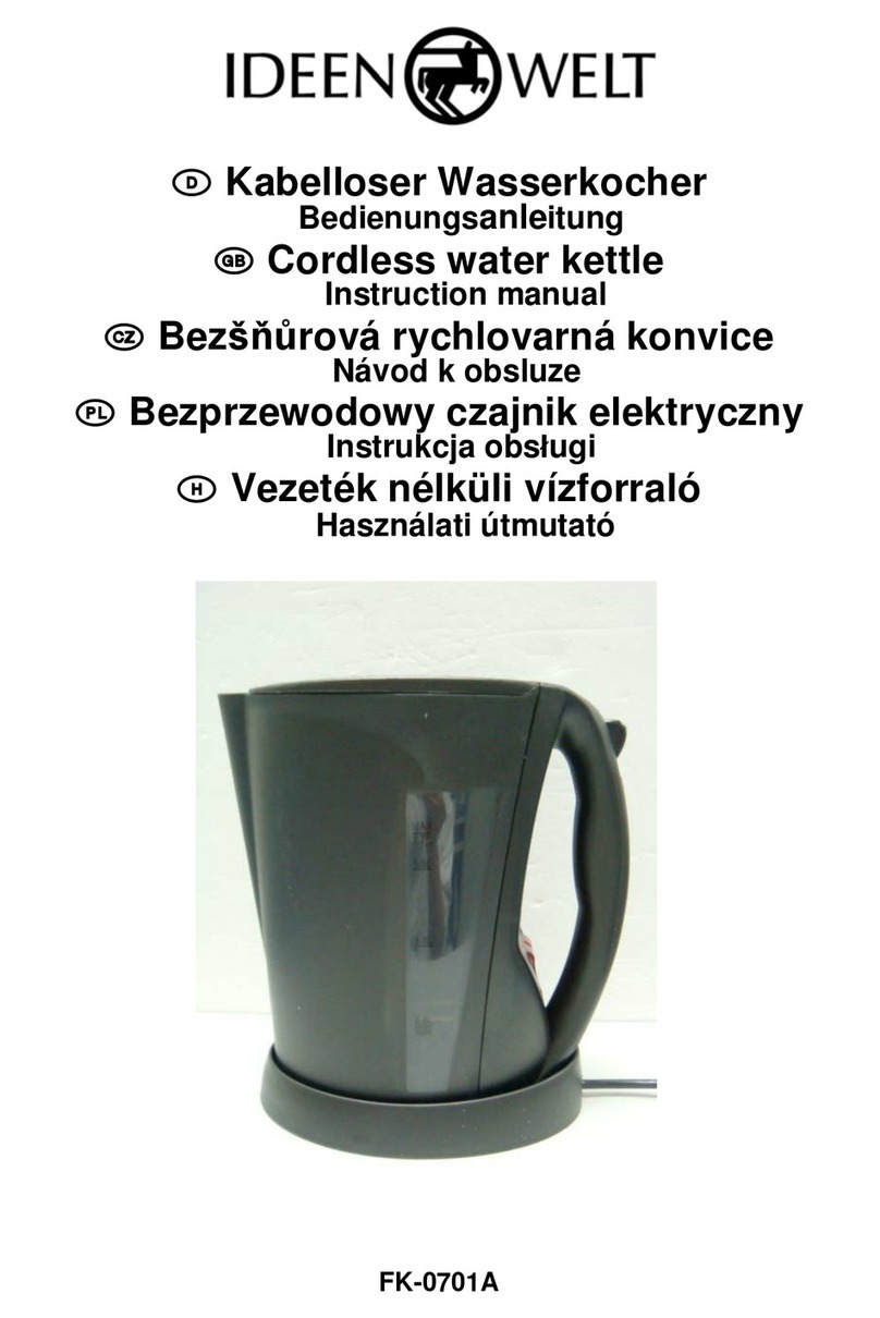 Ideen Welt FK-0701A instruction manual