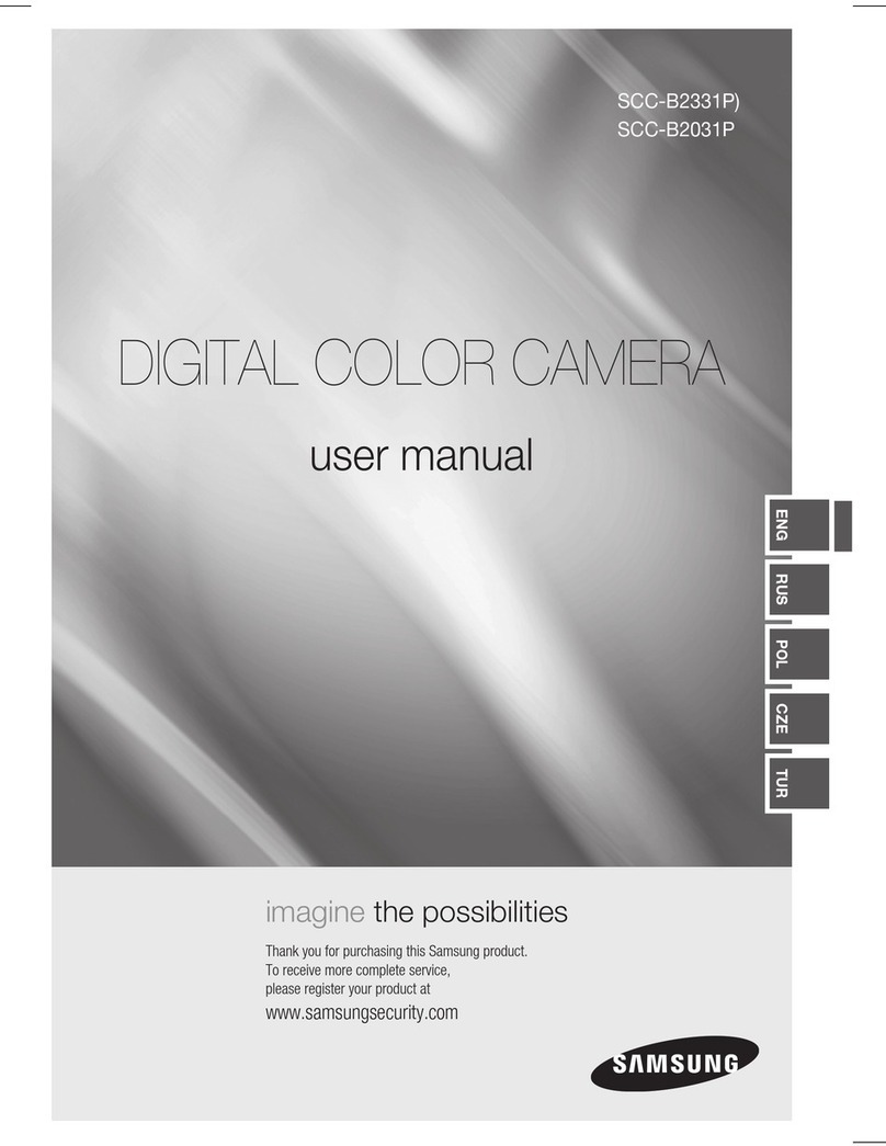 Samsung SCC-B2331P User manual