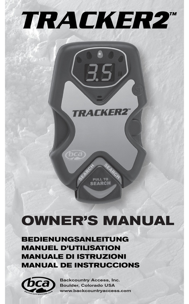 bca TRACKER2 User manual