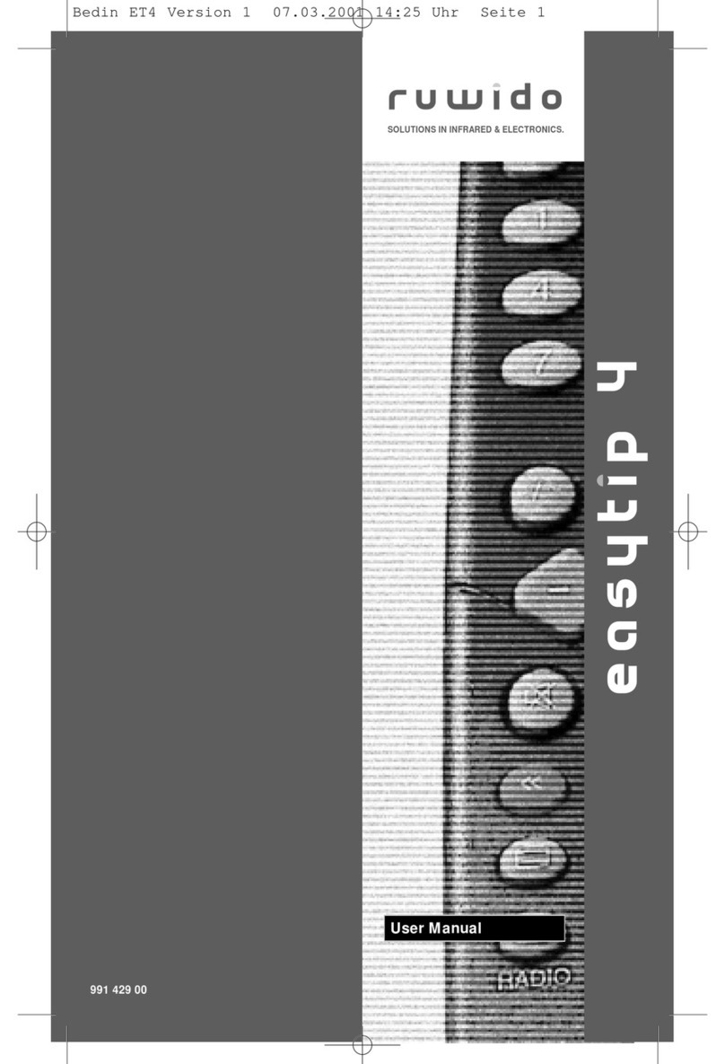 Ruwido easytip 4 user manual