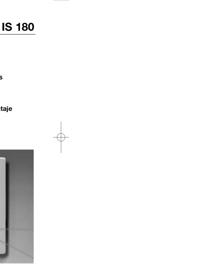 STEINEL IS 180 series User manual STEINEL IS 180 series User manual