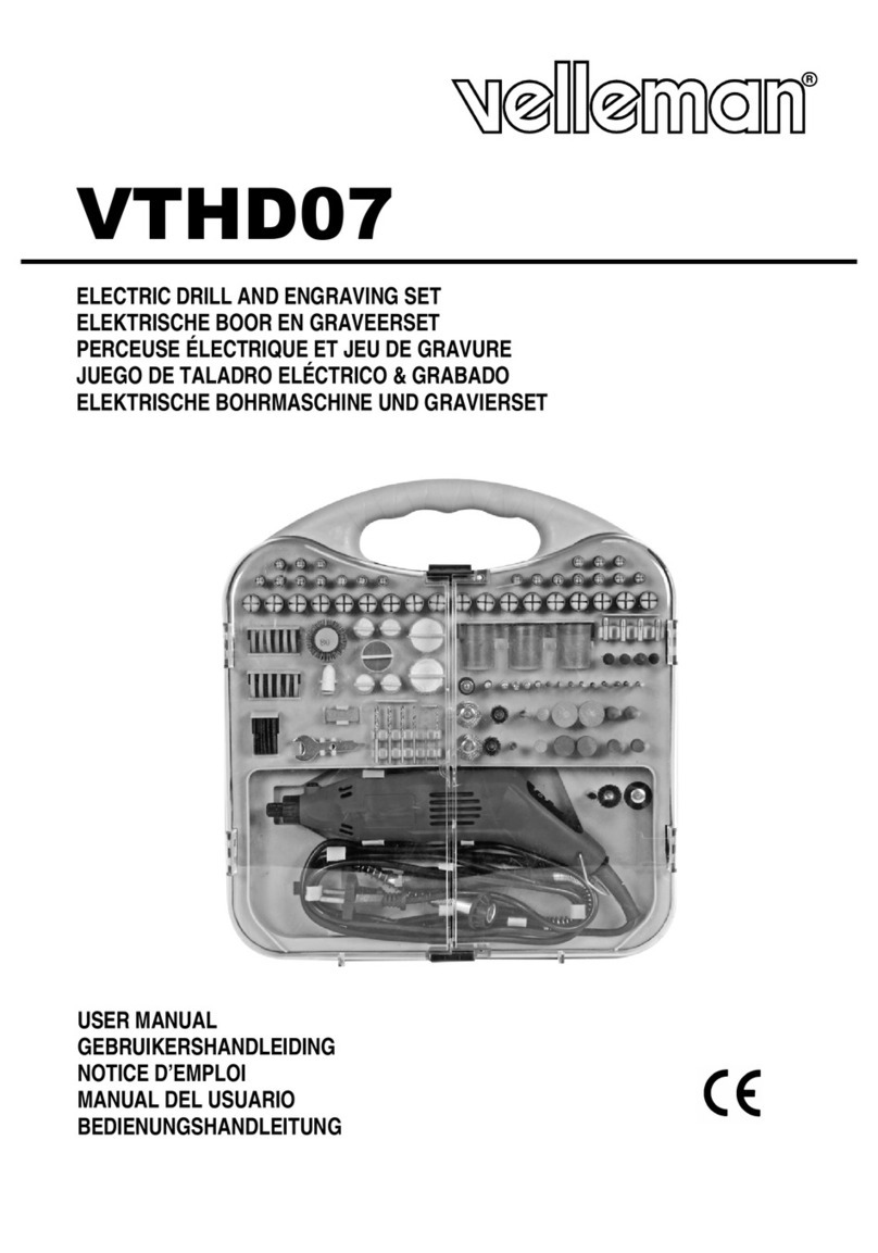 Velleman VTHD07 user manual