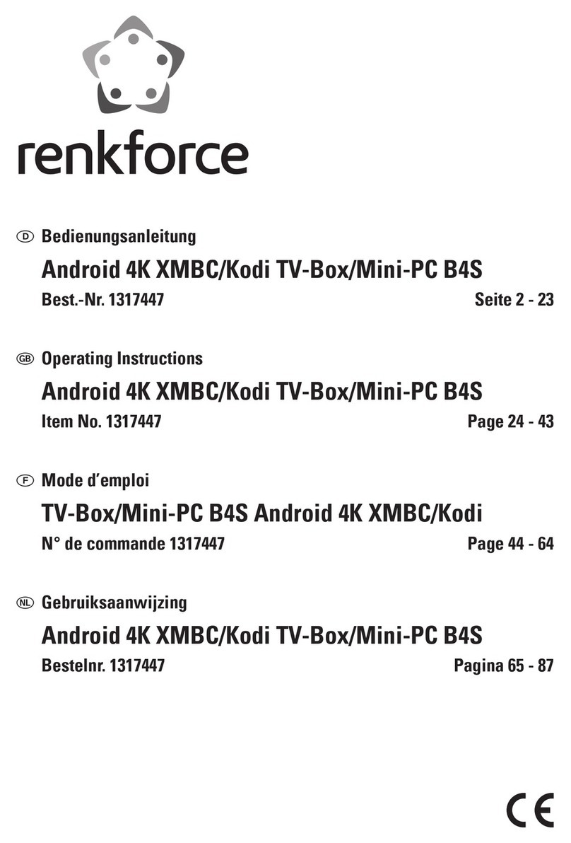 Renkforce 1317447 operating instructions