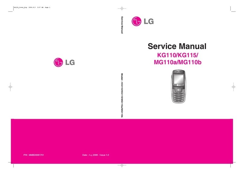 LG KG110 User manual