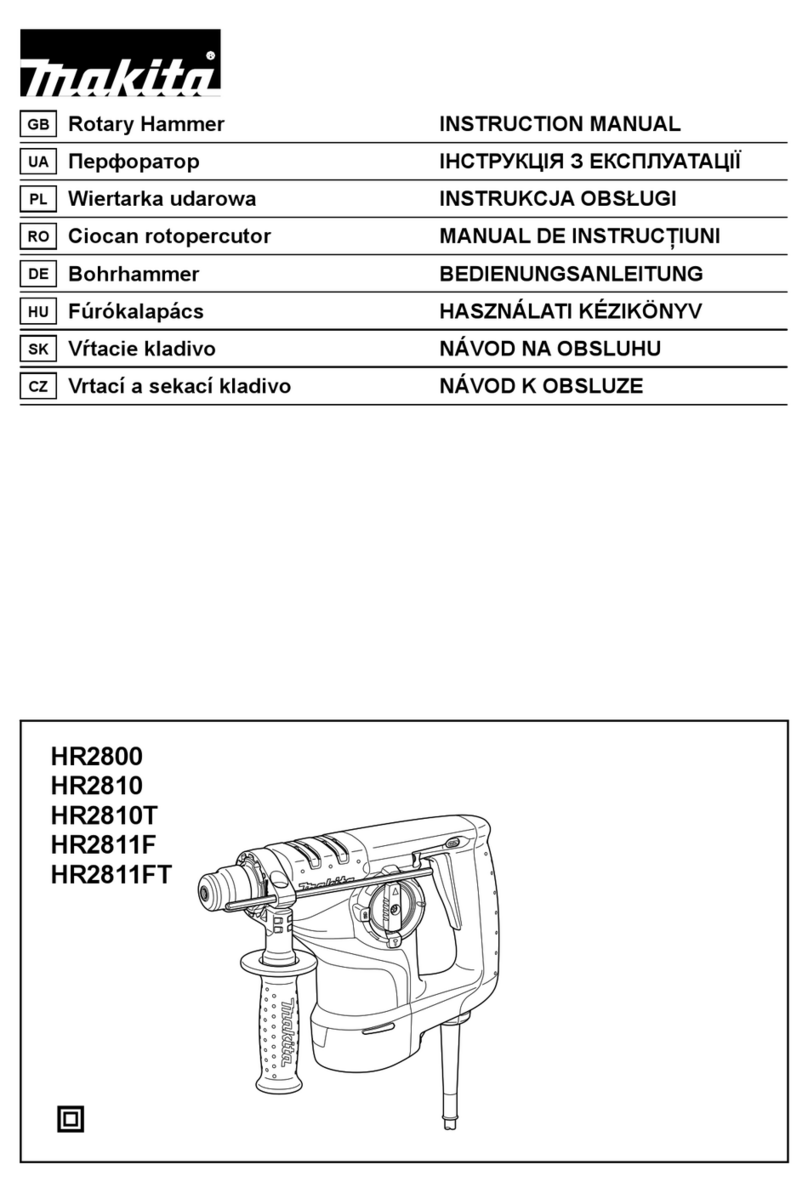 Makita HR2800 User manual