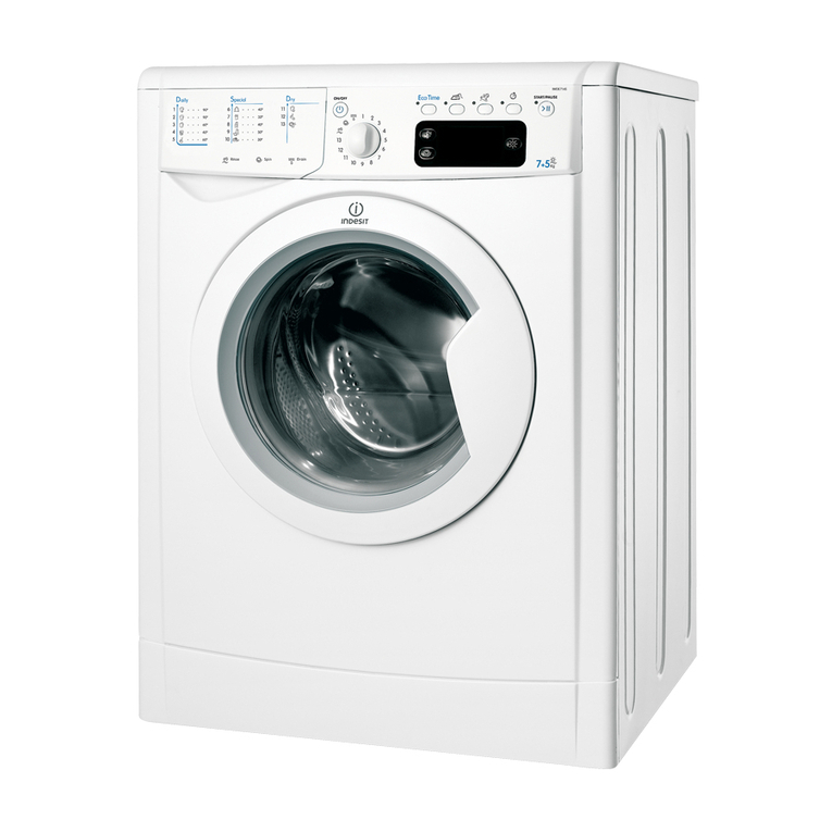 Indesit IWDE 7145 K User manual