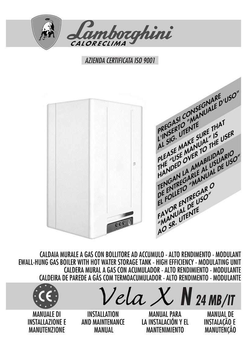 LAMBORGHINI Vela XN 24 MB/IT Manual