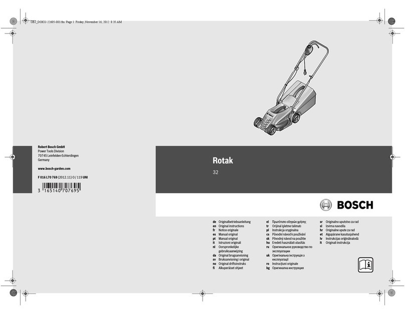 Bosch Rotak 32 User manual