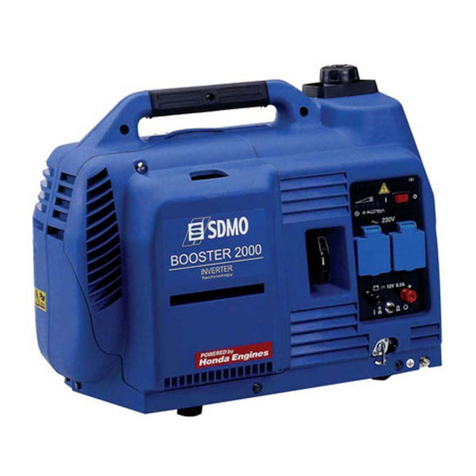 SDMO BOOSTER 2000 User and maintenance manual