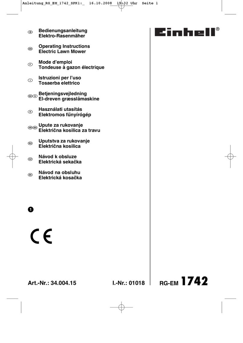 EINHELL RG-EM 1742 User manual