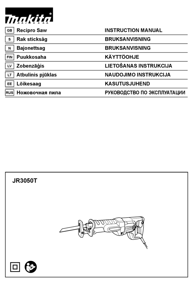 Makita JR3050T User manual