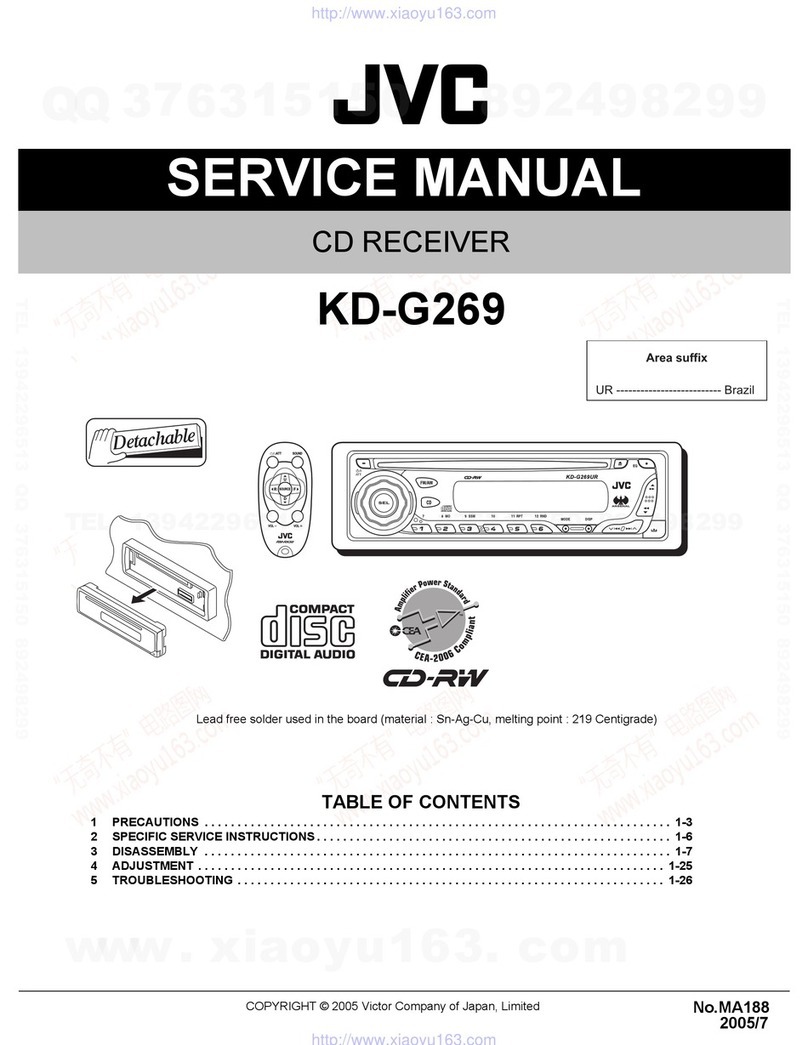 JVC KD-G269 User manual