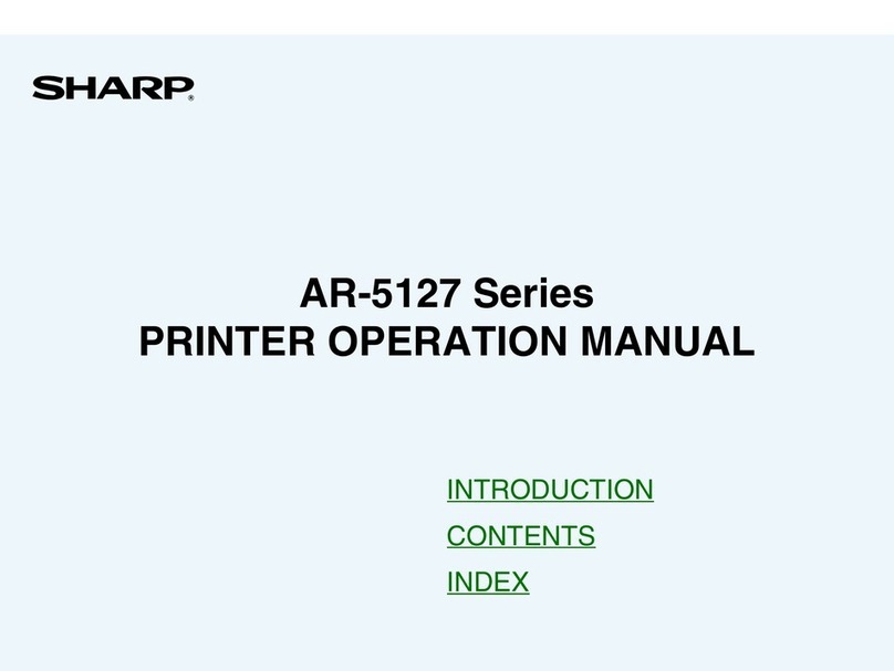 Sharp AR-5127 User manual