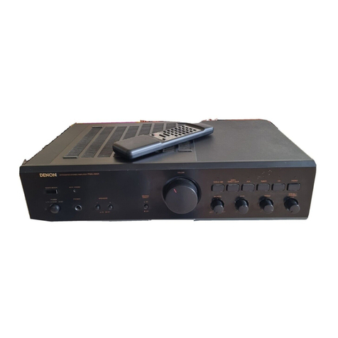 Denon PMA-495R User manual