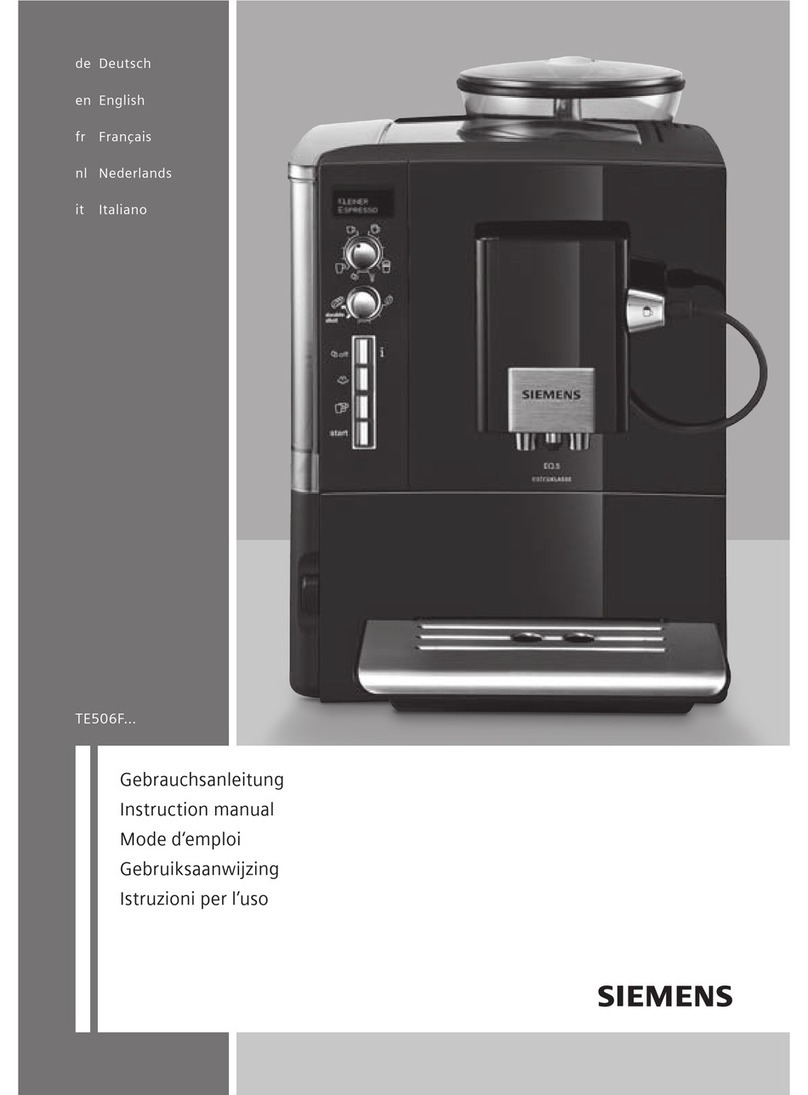 Siemens TE506F SERIES User manual
