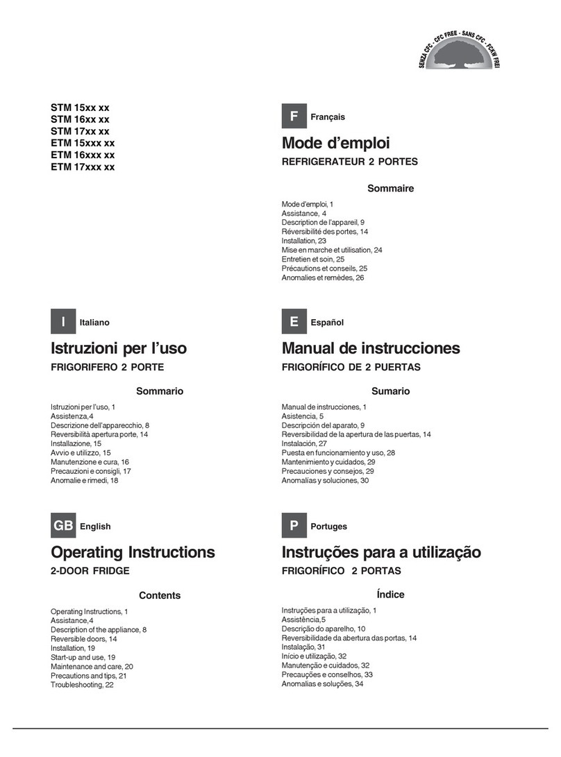 Hotpoint STM 15xx xx User manual