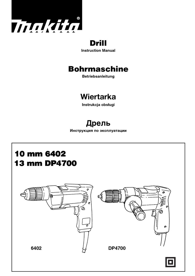 Makita 6402 User manual