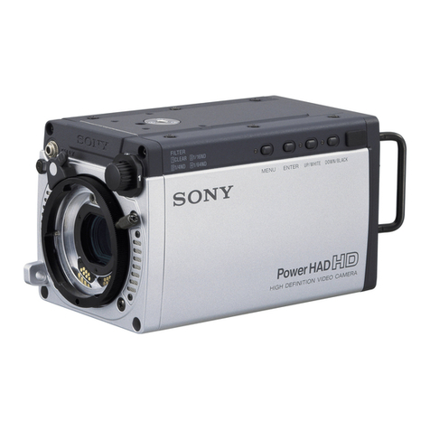 Sony HDC-X300 owner's manual