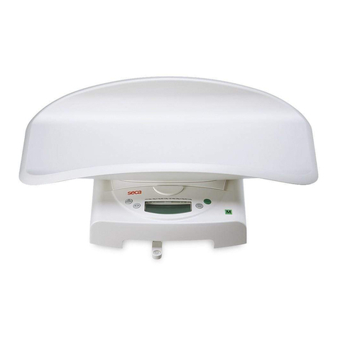 Seca 834 Instruction manual and guarantee