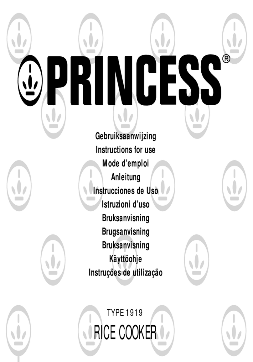 Princess TYPE 1919 User manual