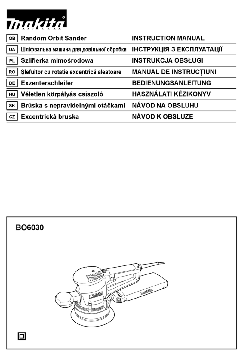 Makita BO6030 User manual Makita BO6030 User manual