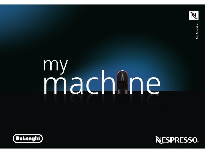 DèLonghi Nespresso D50 User manual
