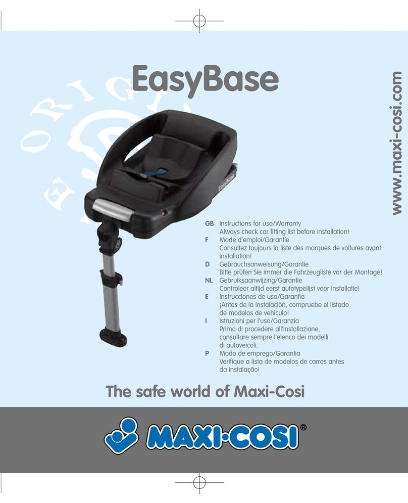 MaxiCosi EasyBase User manual