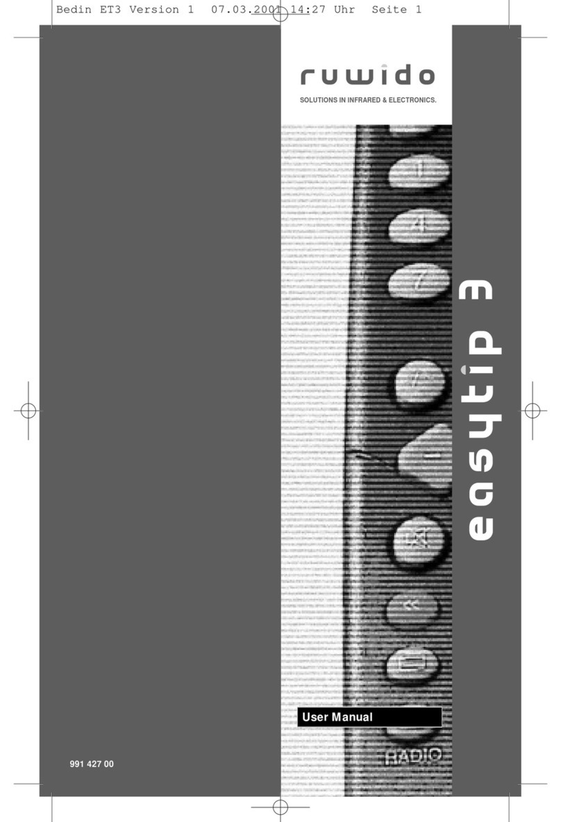 Ruwido easytip 3 user manual
