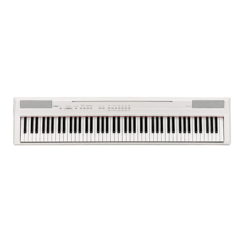 Yamaha P-105 User manual