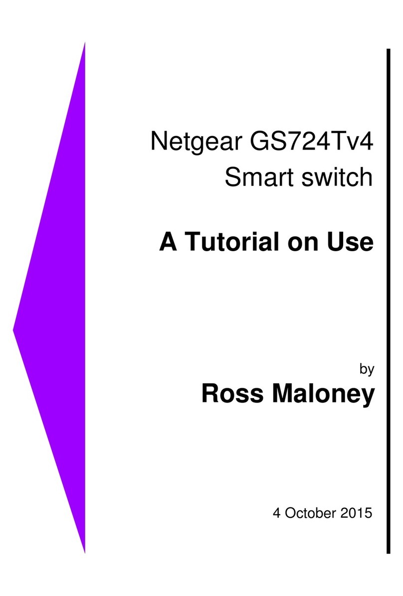 NETGEAR ProSAFE GS724Tv4 user manual