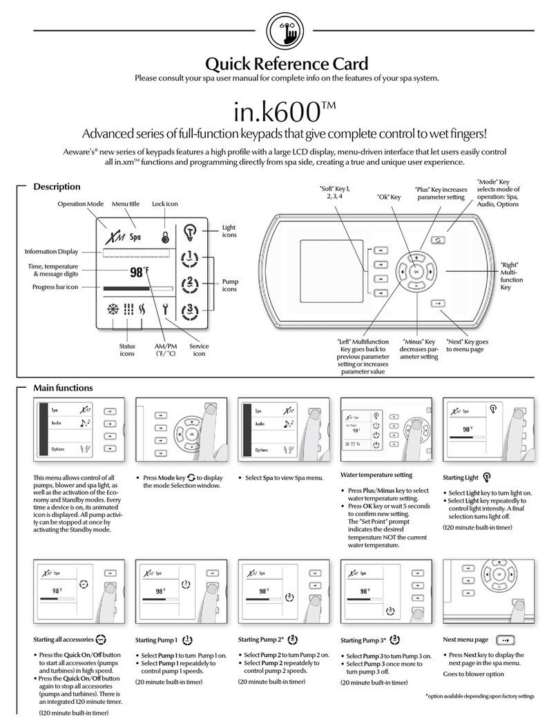 Gecko Aeware Advanced in.k600 Reference guide