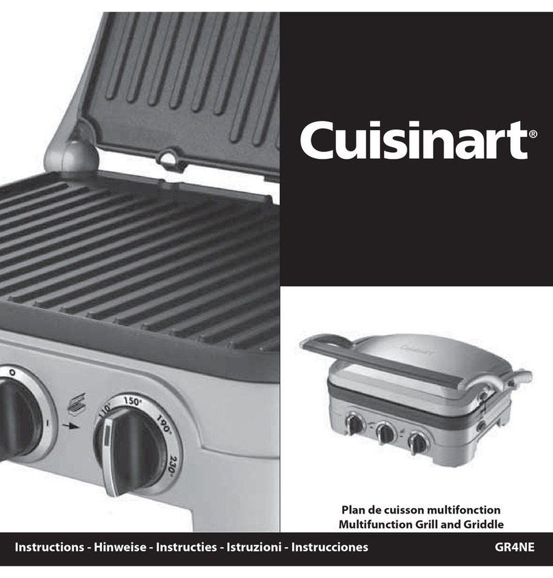 Cuisinart GR4NE instructions