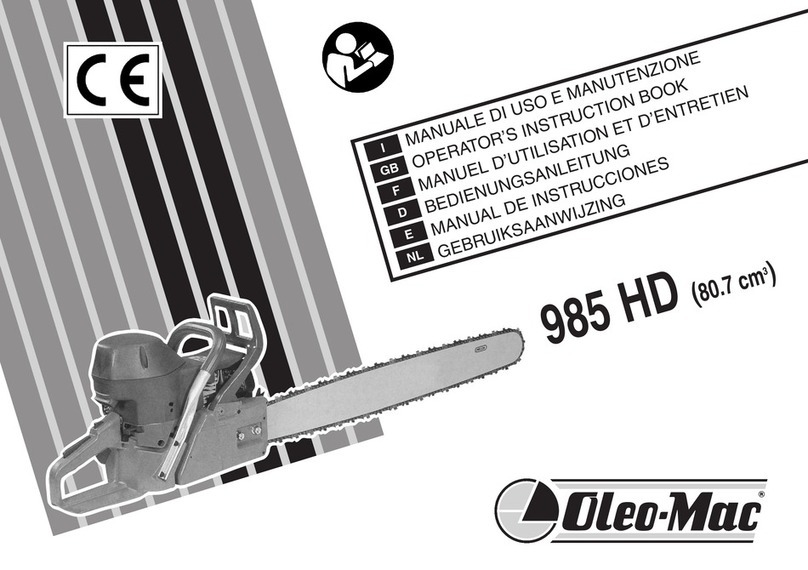 Oleo-Mac 985 HD Manual Oleo-Mac 985 HD Manual