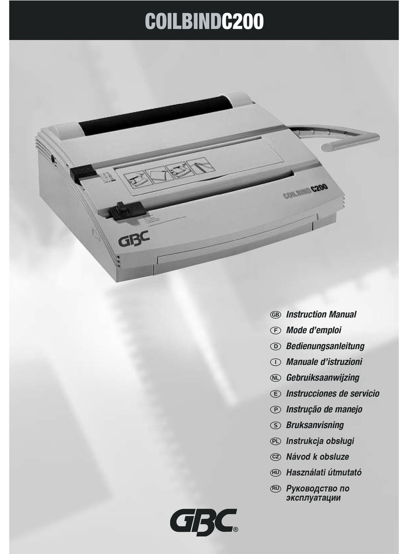 GBC COILBINDC200 User manual