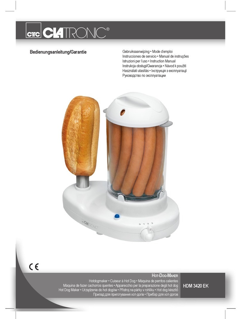Clatronic HDM 3420 EK User manual