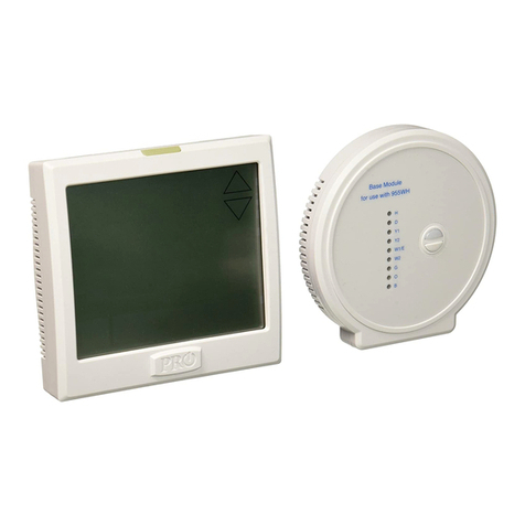 Pro 1 IAQ T955WH operating manual