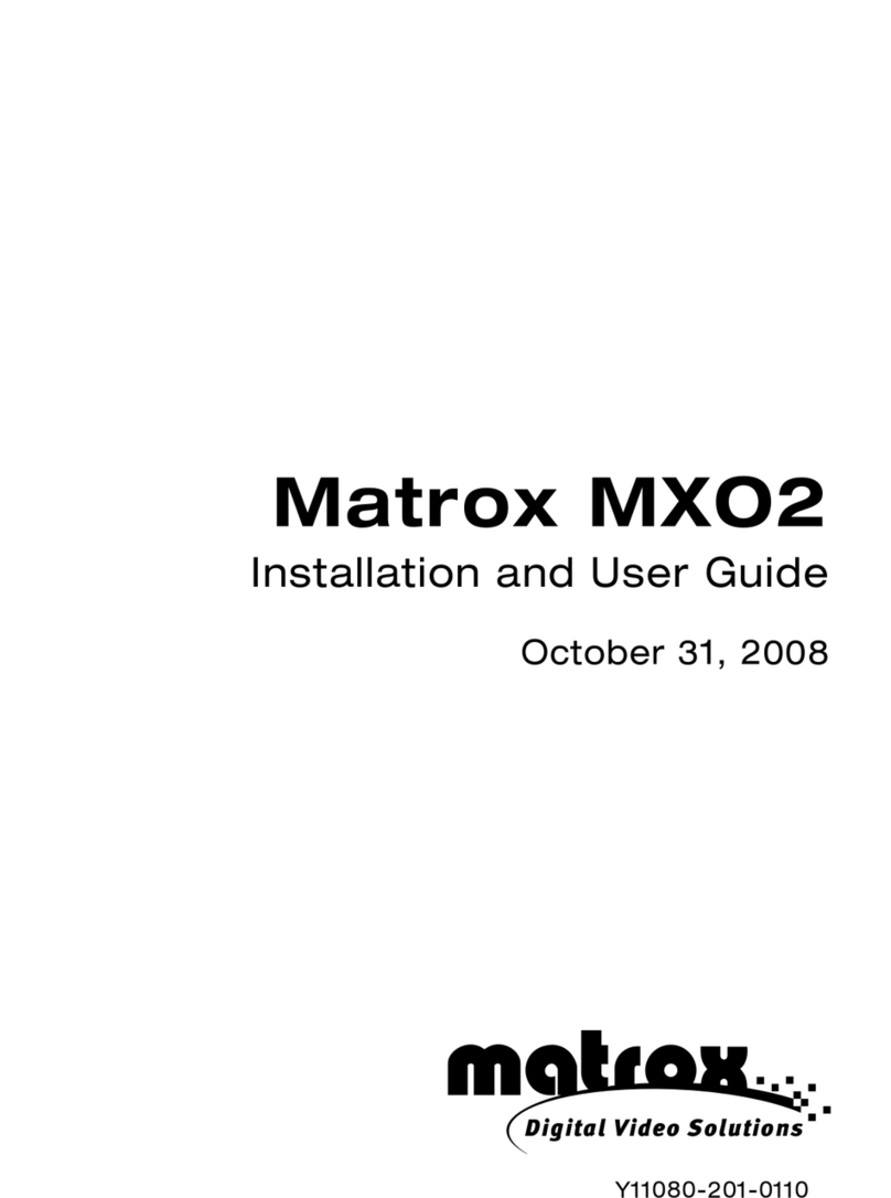 Matrox MXO2 Mini Installation and user guide