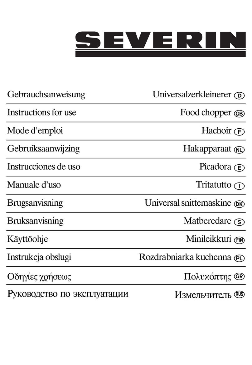 SEVERIN UZ 3861 Instructions for use
