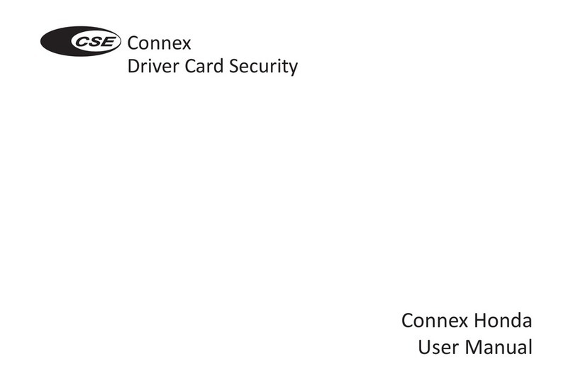 CSE connex honda User manual