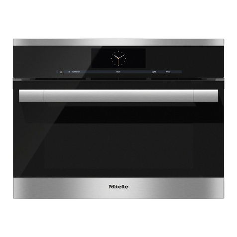 Miele DGC 6705 Operating and installation instructions