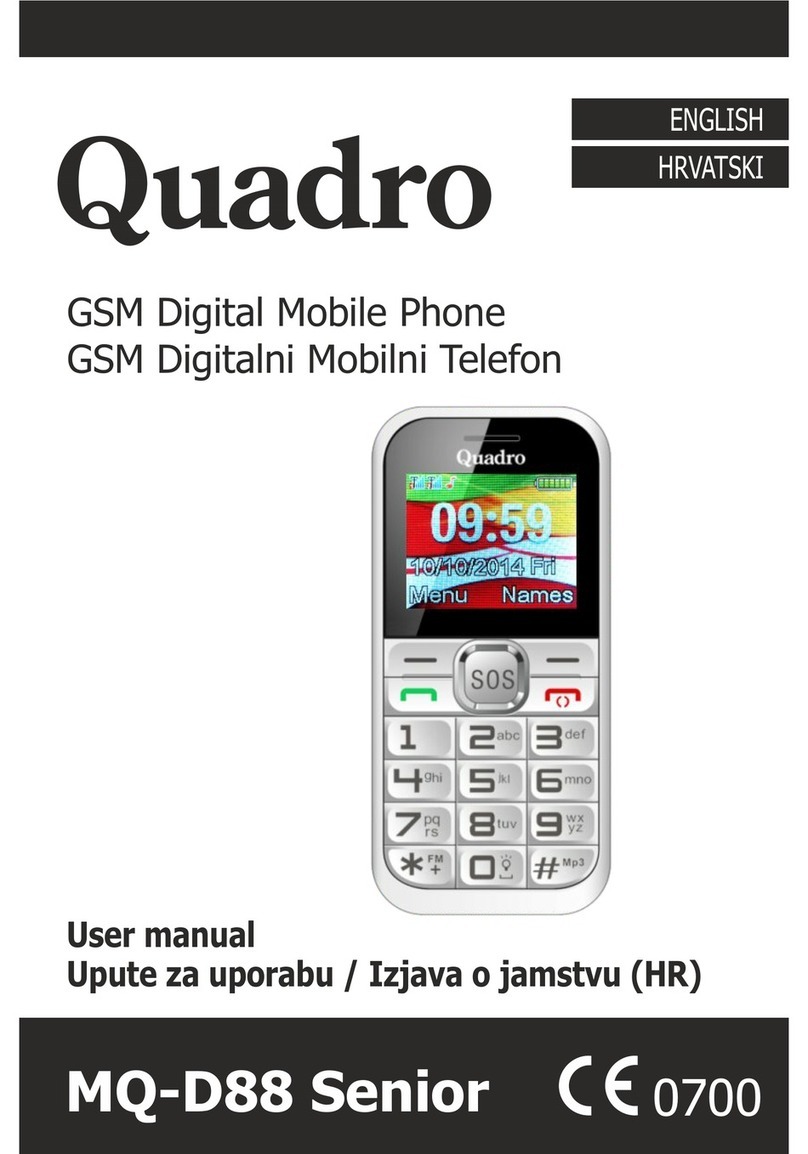 Quadro MQ-D88 SENIOR User manual