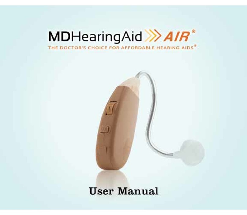 MD HearingAid AIR User manual MD HearingAid AIR User manual