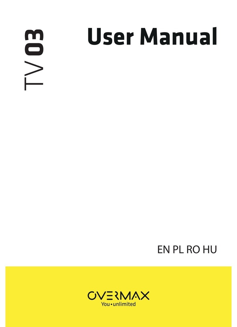 Overmax TV03 User manual