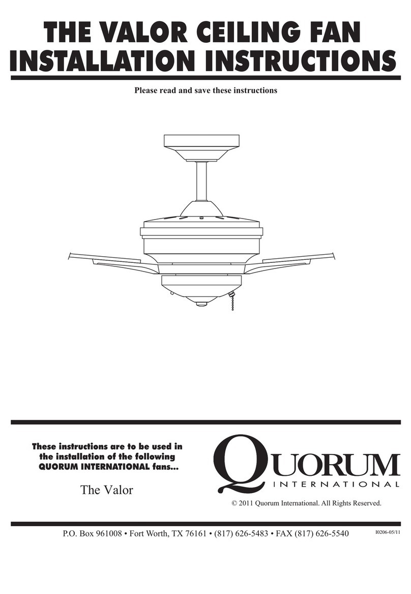 Quorum VALOR installation instructions