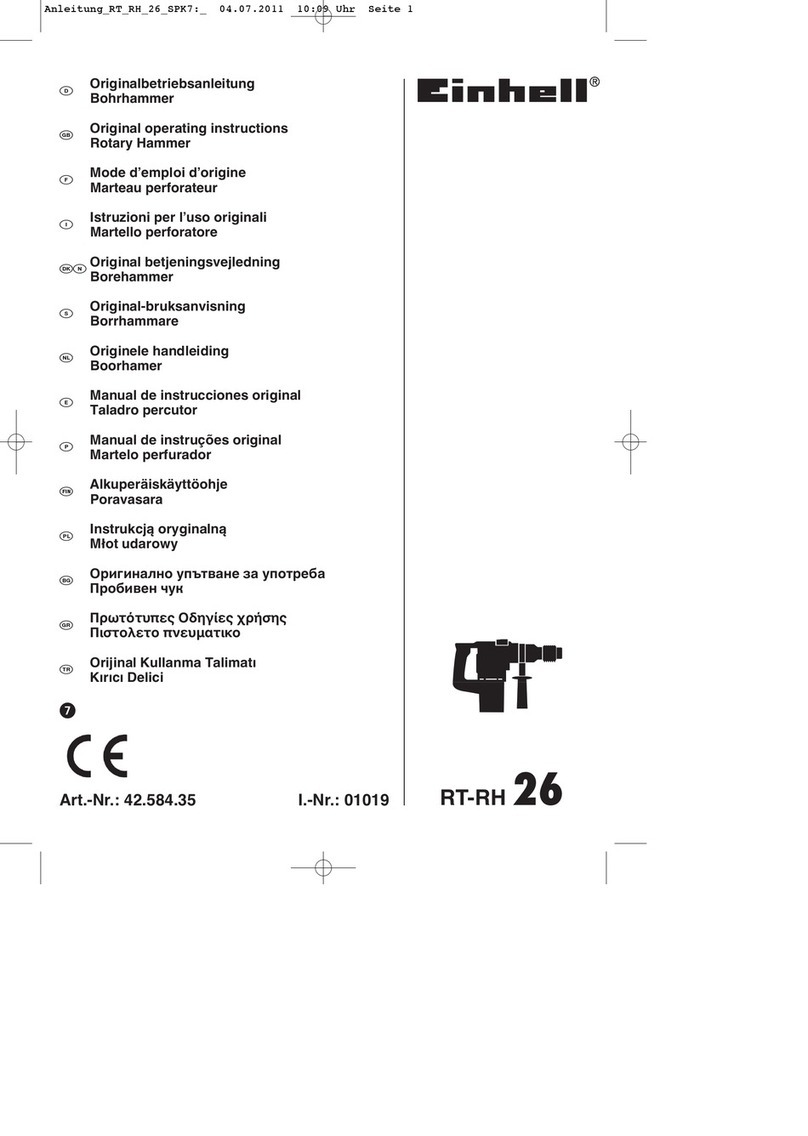 EINHELL RT-RH 26 Original operating instructions